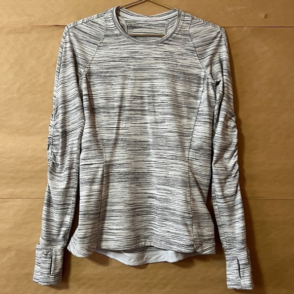 Lululemon | Runderful Long Sleeve Top Space Dye Camo Pullover Size 6 - Picture 1 of 14